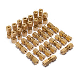 LTWFITTING 1/8-Inch OD Compression Union,Brass Compression Fitting(Pack of 30)