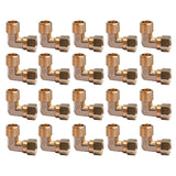 LTWFITTING 5/8-Inch OD x 1/2-Inch Male NPT 90 Degree Compression Elbow,Brass Compression Fitting(Pack of 20)