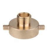LTWFITTING Brass Fire Hydrant Adapter 1-1/2-Inch NST (NH) Female x 3/4-Inch GHT Male (Pack of 1)