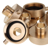 LTWFITTING Brass Fire Hydrant Adapter 1-1/2-Inch NST (NH) Female x 3/4-Inch GHT Male (Pack of 60)