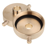 LTWFITTING Brass Fire Hydrant Adapter 2-1/2 inch NST (NH) Female x 3/4 inch GHT Male (Pack of 30)