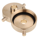 LTWFITTING Brass Fire Hydrant Adapter 2-1/2-Inch NST (NH) Female x 3/4-Inch GHT Male (Pack of 30)