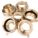 LTWFITTING Brass Fire Hydrant Adapter 2-1/2-Inch NH/NST Female x 2-Inch NPT Male (Pack of 20)