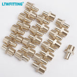 LTWFITTING Lead Free Brass PEX Adapter Fitting 1/2-Inch PEX x 1/2-Inch Male NPT Crimp Adaptor (Pack of 20)