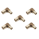 LTWFITTING Lead Free Brass PEX Crimp Fitting 3/4-Inch PEX Elbow (Pack of 5)