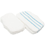 LTWHOME Replacement Microfiber Mop Pads 2 Colors Set Fit for Shark Steam Mop XT3101 S3101 S3250 S3202(Pack of 9)