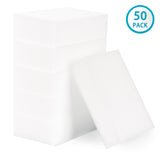 LTWHOME Jumbo Magic Cleaning Eraser Sponge Melamine Foam High Quality 4.35 x 2.72 Inchx 1.18 Inch( Pack of 50)