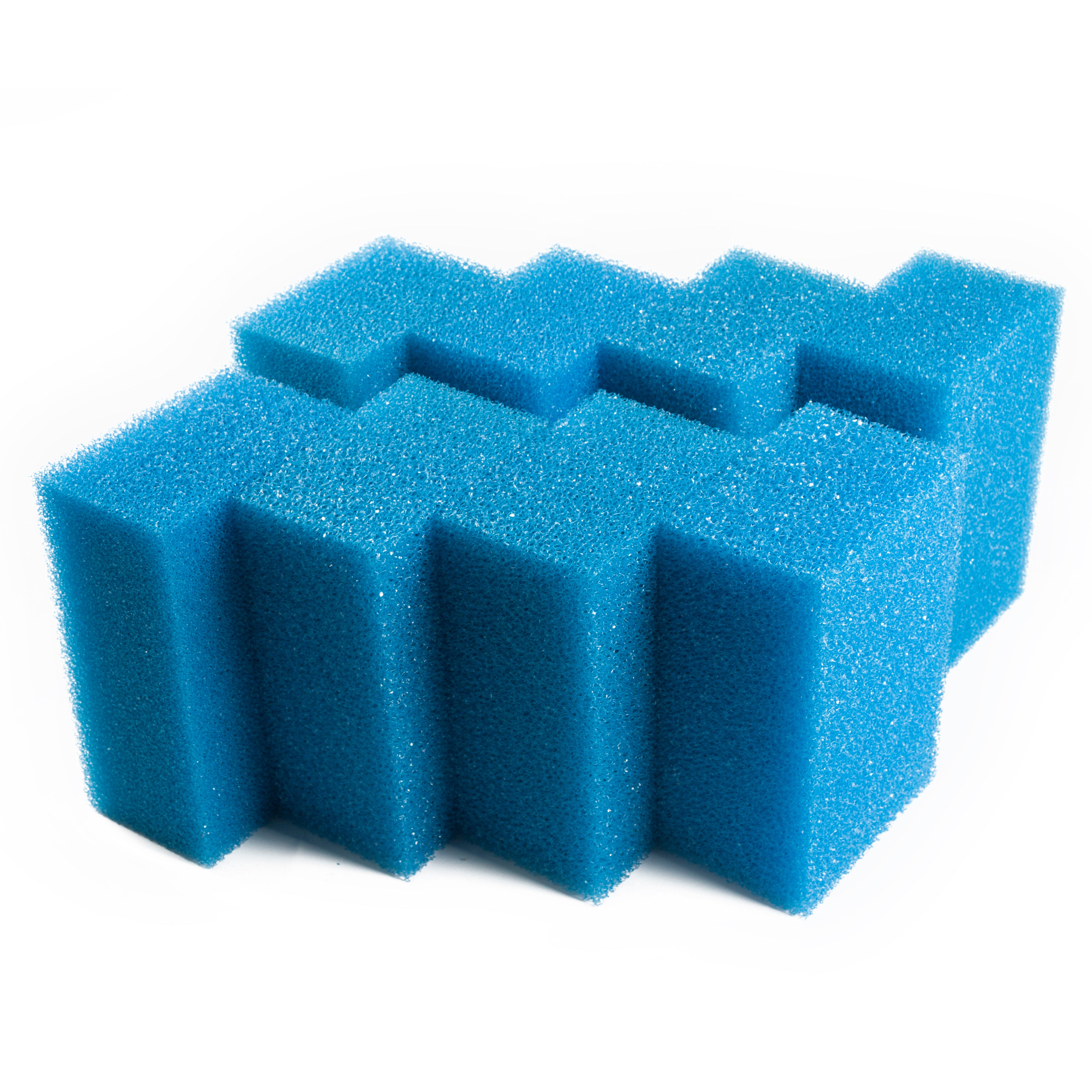 LTWHOME Blue Coarse Foam Filter Sponge Fit for Oase Biotec Screenmatic 18 & 36 Pond Filter (Pack of 8)