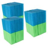 LTWHOME Blue Coarse and Green Fine Foam Filter Sponge Fit for Oase Biotec Screenmatic 18 & 36 Pond Filter (Pack of 36)