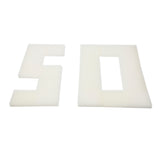 LTWHOME Compatible Foam Filters Suitable for Interpet Pf2 Internal Filter(Pack of 50)
