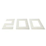 LTWHOME Compatible Foam Filters Suitable for Interpet Pf4 Internal Filter(Pack of 200)