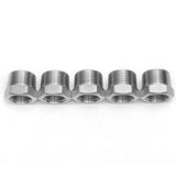 LTWFITTING Bar Production Stainless Steel 316 Pipe Hex Bushing Reducer Fittings 3/4 Inch Male x 1/2 Inch Female NPT Fuel Water Boat (Pack of 5)