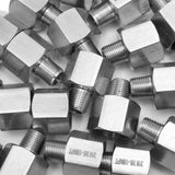 LTWFITTING Bar Production Stainless Steel 316 Pipe Fitting 3/8 Inch Female x 1/8 Inch Male NPT Adapter Air Fuel Water (Pack of 500)