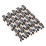 LTWFITTING Bar Production Stainless Steel 316 Pipe Cap Fittings 1/4-Inch NPT Fuel Boat (Pack of 25)