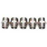 LTWFITTING Bar Production Stainless Steel 316 Pipe Hex Nipple Fitting 1 Inch Male NPT Water Boat (Pack of 5)