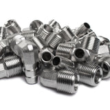 LTWFITTING 90 Degree Elbow Stainless Steel 316 Barb Fitting 3/8 Inch ID Hose x 3/8 Inch Male NPT Air Gas (Pack of 500)