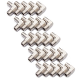 LTWFITTING 90 Degree Elbow Stainless Steel 316 Barb Fitting 1/2 Inch ID Hose x 3/8 Inch Male NPT Air Gas (Pack of 25)