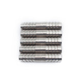 LTWFITTING Bar Production Stainless Steel 316 Barb Splicer Mender 5/16 Inch Hose ID Fitting Air Water Fuel Boat (Pack of 5)