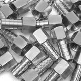 LTWFITTING Bar Production Stainless Steel 316 Barb Fitting Coupler 1/2 Inch Hose ID x 3/8 Inch Female NPT Air Fuel Water (Pack of 400)