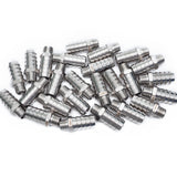 LTWFITTING Bar Production Stainless Steel 316 Barb Fitting Coupler/Connector 3/4 Inch Hose ID x 3/8 Inch Male NPT Air Fuel Water (Pack of 25)