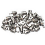 LTWFITTING Bar Production Stainless Steel 316 Barb Fitting Coupler/Connector 1/8 Inch Hose ID x 1/4 Inch Male NPT Air Fuel Water (Pack of 25)