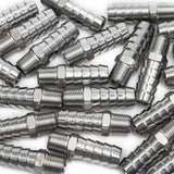 LTWFITTING Bar Production Stainless Steel 316 Barb Fitting Coupler/Connector 3/8 Inch Hose ID x 1/8 Inch Male NPT Air Fuel Water (Pack of 900)