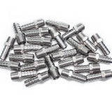 LTWFITTING Bar Production Stainless Steel 316 Barb Fitting Coupler/Connector 1/2 Inch Hose ID x 3/8 Inch Male NPT Air Fuel Water (Pack of 25)