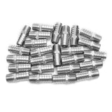 LTWFITTING Bar Production Stainless Steel 316 Barb Fitting Coupler/Connector 5/8 Inch Hose ID x 1/2 Inch Male NPT Air Fuel Water (Pack of 25)