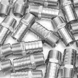 LTWFITTING Bar Production Stainless Steel 316 Barb Fitting Coupler/Connector 3/4 Inch Hose ID x 1/2 Inch Male NPT Air Fuel Water (Pack of 300)