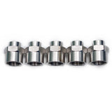 LTWFITTING Bar Production Stainless Steel 316 Pipe Fitting 3/8 Inch x 1/8 Inch Female NPT Reducing Coupling Water Boat (Pack of 5)