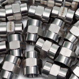 LTWFITTING Bar Production Stainless Steel 316 Pipe Fitting 1/2 Inch x 3/8 Inch Female NPT Reducing Coupling Water Boat (Pack of 300)