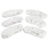 LTWHOME All Purpose Floor Replacement Bonnets Microfiber Pad Fit for Oreck Steam It Mop(Pack of 6)