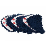 LTWHOME Washable Coral Pet Steam Cleaning Pads Fit for Vax S2 Series and Hoover WH20200 Steam Mop (Pack of 6)